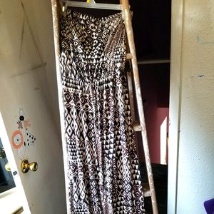 **SOLD**One piece strapless pants suit!